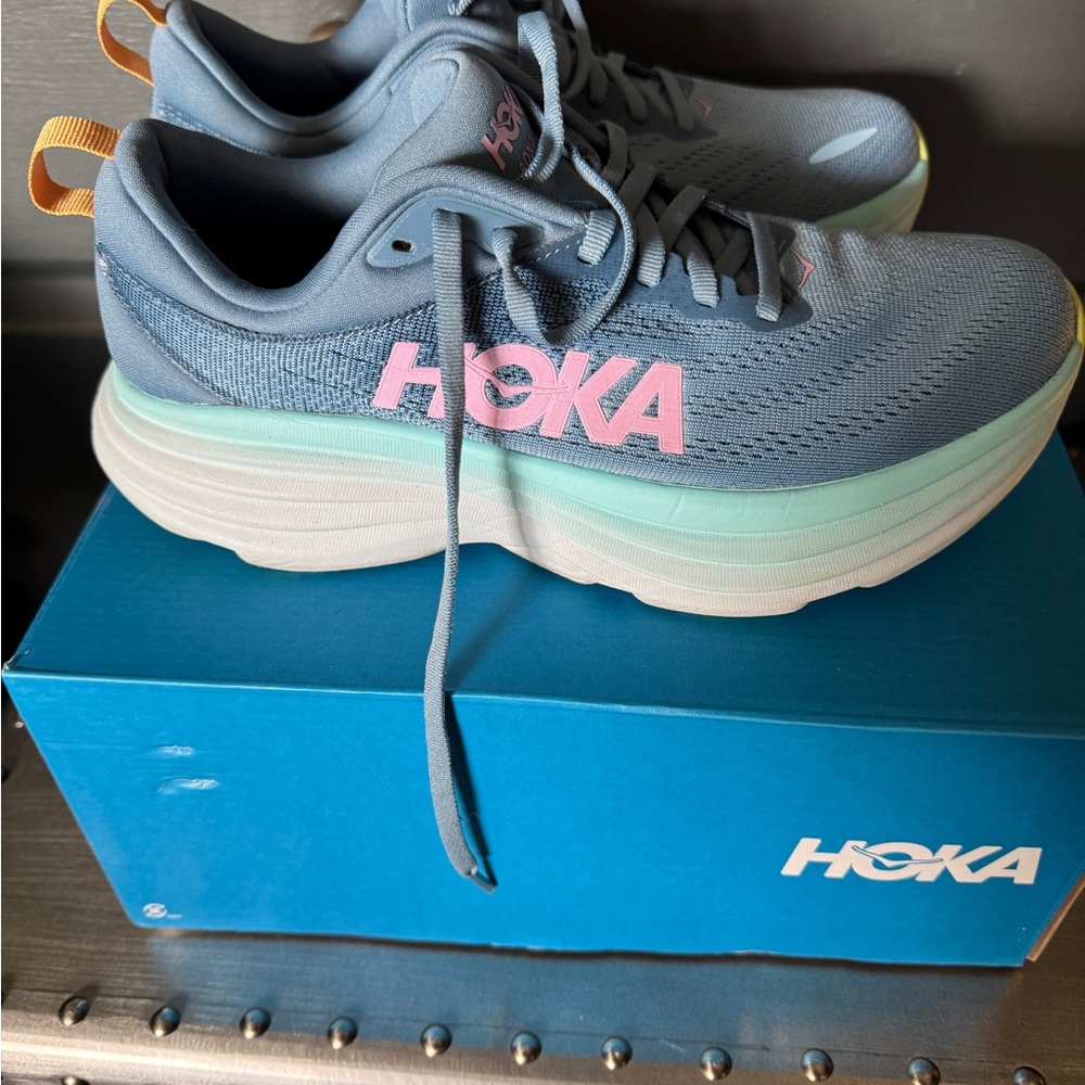 Hoka Bondi 8 wide Shoes